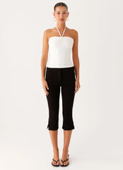 Good Thing Halter Top - White