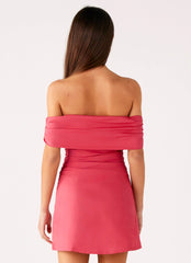 Kierra Mini Dress - Coral