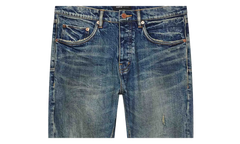 Vintage Mechanic Dirty Skinny Fit Jeans "Mid Indigo" P001 MDMD225