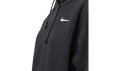 Sportswear Fleece Oversized Fit Hoodie WMNS "Black / White" CZ2590 010