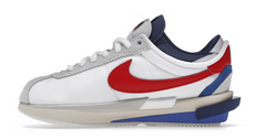 Zoom Cortez SP sacai White University Red Blue