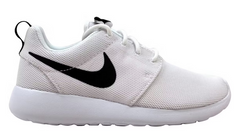 Roshe One White/White-Black (Women's)