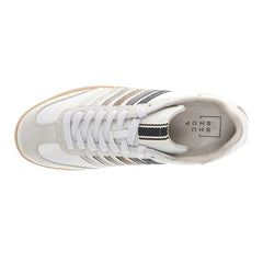 Stevie Metallic Lace Up Sneakers