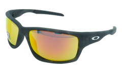 Canteen Polarized Sunglasses "Matte Black Tortoise / Ruby Iridium Polarized" OO9225 15