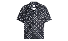Cross Bandana Rayon Shirt "Black / White" RHPF24SR02450 BLW