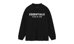 Jersey Long-Sleeve Sweatshirt "Black" 125HO244370F