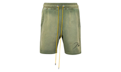 Script Logo Sweatshorts "Sundry Olive" RHFW23SH05150854