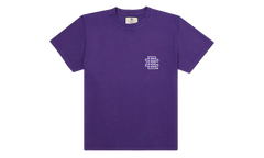EE BASIC T-SHIRT "SS22 - Purple/ White" EE527