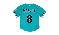 MLB Andre Dawson Authentic Batting Practice Jersey "1995 Miami Marlins - Teal" ABBFGS18311 FMATEAL95ADA