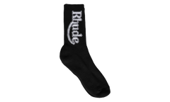 Vertical Race Track Sock "Black / White" RHFW25SO05750 3028