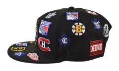 9FIFTY NHL Vintage Snapback "NHL All Over Logo" 60731233