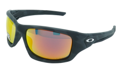Valve Polarized Sunglasses "Matte Black Camo / Ruby Iridium Polarized" OO9236 31