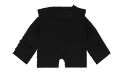 Unadorned Sweater Vest "Coal" 02637 10004WDWUSV BLAC