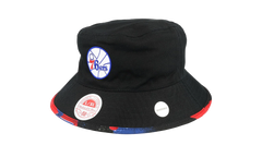 NBA Hardwood Classics Hyper Bucket Hat "Philadelphia 76ers - Black" HBKB2994 P76YYPPPBLCK