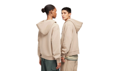 SB Full-Zip Fleece Skate Hoodie "Khaki / White" FZ8796 247