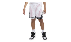 Air Jordan Pinstriped Diamond Shorts GS "White Striped Red" 95C890 001