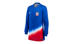 Dri-FIT Soccer Long-Sleeve Replica Jersey GS "USMNT 2024 Stadium Away" FJ1586 417