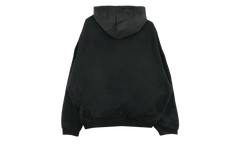 Nylon Fleece Hoodie "Jet Black" 202SP244314F