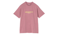 Footprints Pigment Dyed SS Tee "Red" G6SU T119 RED