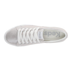 Jump Kick Duo Glitter Suede Lace Up Sneakers