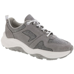 Women's Low Country-X Lace Up Sneaker in Gray Marble