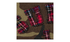 Plaid Arc Crewneck "SS26 - Woodland Camo" SU27407