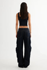LIONESS Smokeshow Jeans Dark Denim