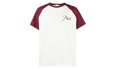 Raglan T-Shirt "Bordeaux / White" RHPF22TT08012808