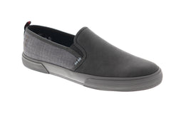Ben Sherman Bradford Slip On BNM00062 Mens Gray Suede Lifestyle Sneakers Shoes