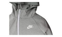 Sportswear Tech Fleece Full-Zip Cape Hoodie WMNS "Grey White" 930757 063