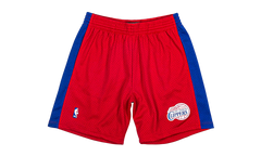 NBA Swingman Basketball Shorts "2000-01 Los Angeles Clippers - Red" LACSCAR00