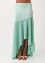 Deenesa Maxi Skirt - Mint