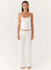 Shaniqua Pant - White