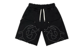 Carpenter-Distressed Shorts "Black" GS150