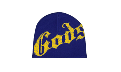 OG Logo Studded Beanie "Blue / Yellow" ZD8ISH5W