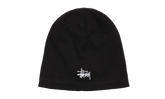 WAFFLE SKULLCAP "Black" STUS354