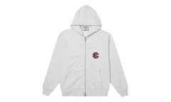 EE FULL ZIP HOODIE "FW22 - Heather/Navy/Orange" EE591