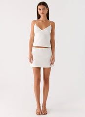 Sangria Top - White