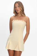 LIONESS Nautica Mini Dress Lemontini