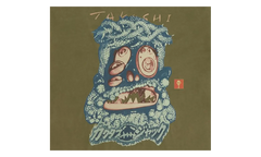 Travis Scott Cactus Jack x Takashi Murakami Melted Utopia Dream Zodiac T-Shirt "Olive" CPFM37