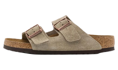 Arizona Soft Footbed "Suede Taupe - Narrow fit" 951303