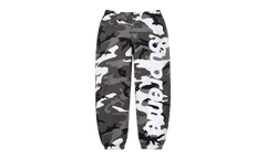 Satin Appliqué Sweatpant "SS26 - Snow Camo" SU27517