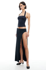 LIONESS Merci Maxi Skirt Onyx