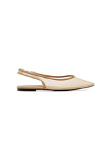 THERAPY Lazer Nude Patent Ballet Flat