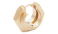 Bolt & Nut Ridged Earring "GOLD" SM0VG0020SV0272950