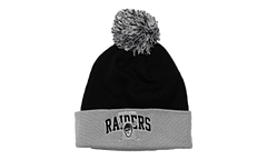 Cuffed Knit Beanie "Oakland Raiders - Black / Grey" KH45Z