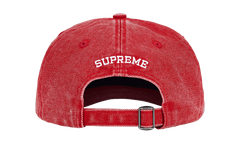 Pigment Coated S Logo 6-Panel "SS26 - Red" SU27305
