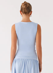 Dawn Drift Top - Blue