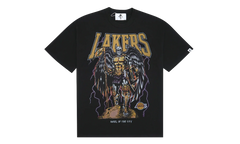 Angel of The City Lakers Short Sleeve Tee "Black" 201NBABLK815M