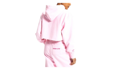 Candy Land Reverse Weave Cropped Hoodie WMNS "Pink Candy" WL659 590735PKN